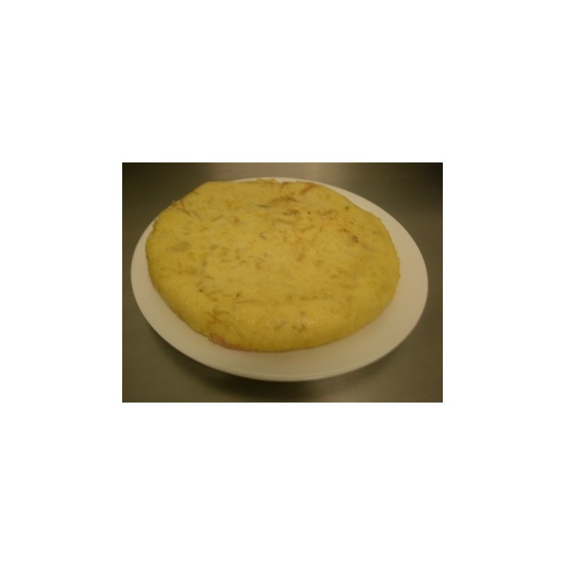 tortilla patata con jamonyork y queso